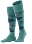 Burlington Herren Kniestr&uuml;mpfe Preston M Kh warm und weich lang gemustert 1 Paar,