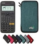 Casio fx-82DE X ClassWiz inkl. WYNGS Schutztasche T&uuml;rkis - Wissenschaftlicher