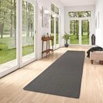 Snapstyle Sisal Natur L&auml;ufer Teppich Astra Anthrazit in 9 Gr&ouml;&szlig;en