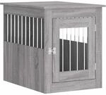 vidaXL Hundek&auml;fig im M&ouml;belstil Grau Sonoma 55x75x65 cm Holzwerkstoff