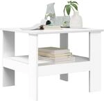 vidaXL Couchtisch Wei&szlig; 57 x 55 x 45 cm Holzwerkstoff