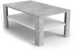 Vicco Couchtisch, Beton, 100 x 60 cm