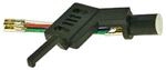 Analogis Headshell HS-18 Straight Arm (44mm / 3g) incl. Kabel Schwarz NEU+OVP!