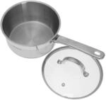 Kochtopf mit Deckel und Griff 2.1 Liter 18cm kb-7134 Edelstahl