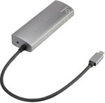 Renkforce Netzwerkadapter/Hub 1 GBit/s USB-C&reg; (USB 3.2 Gen 1), Gigabit-LAN (1