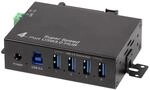 LogiLink 4-Port Hub (USB 3.0) inkl. Netzteil, Industrieausf&uuml;hrung, 5 Gbit/s, 10 W,