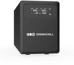 Green Cell PowerCore USV 2000VA 1200W mit LCD, AVR und Reiner Sinuswelle