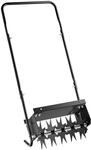 Wiltec Rasenl&uuml;fter mit 40 cm Arbeitsbreite und 6,4 cm Arbeitstiefe,...