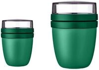 Mepal - Lunchpot Ellipse Duo Pack - Praktischer M&uuml;slibecher, Joghurtbecher, To...