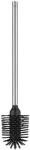 Kela La Brosse Wc-B&uuml;rste-Edelstahl Griff, Silikon, Schwarz, 42.5cm 8cm&Oslash;