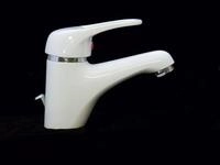 Waschtischarmatur Waschbecken Bad Armatur Wasserhahn weiss