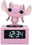 Paladone Disney Engel-Wecker mit Lampe, 11,9 cm, Rosa