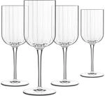 Luigi Bormioli Bach-Serie Rotweinglas 4er Set - 400 ml Volumen - Geblasenes...