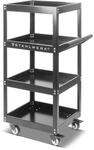 STAHLWERK Werkzeugwagen &ndash; Werkstattwagen ST-1100, Etagenwagen mit 4...