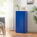 [en.casa] Metallschrank Burl&ouml;v Aktenschrank mit Einer T&uuml;r B&uuml;roschrank 2