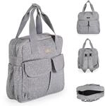 Cangaroo Wickeltasche Mivida Clips Wickelunterlage Rei&szlig;verschluss...