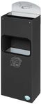 PROREGAL Robuster Wandascher mit Schild | 4 Liter, HxBxT 55x14,5x22cm |...