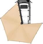 VEVOR Auto Markise 270&deg;x2,5m Fahrzeugmarkise UV50+ UV-Schutz Seitenmarkise 280-G