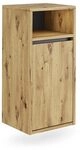 Vicco Badschrank Viola, Artisan/Grau, 38 x 80 cm