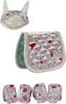 HKM Cuddle Pony Designset, Wollwei&szlig;/Pink, One Size