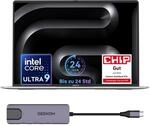 GEEKOM GeekBook M16 Laptop, bis zu 24h, 55W Dauerleistung, Ultra 9 Notebook