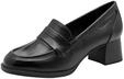 Tamaris Damen Tamaris Damen Wide Fit Trotteur Leder 8-84301-47Slipper