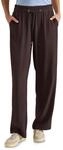 Cecil High Waist Straight Leg Hose im Loose Fit Brown Cacao 2X