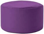 Lumaland Sitzsack Pouf (50 L) | Kompakter Sitzsack mit 3-in-1-Funktion: bequemer