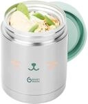 Babymoov EATS'ISY Edelstahl-Thermobeh&auml;lter f&uuml;r Babynahrung, 350ml F&uuml;llmenge,