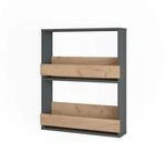 Vicco Weinglasregal Repose, Goldkraft Eiche/Anthrazit, 60 x 72 cm | zur...