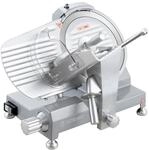 GastroHero Aufschnittmaschine 250 mm, einstellbar, Aluminium ASM250