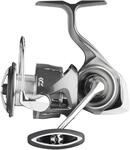 DAIWA 24 Luvias, Angelrolle, Spinnrolle, Frontbremse