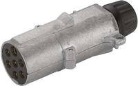 HELLA 8JA 003 831-011 Stecker - 24V - 7-polig - Stecker: Flachstecker - Metall -