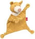 sigikid 39839 Mini-Schnuffeltuch B&auml;r, Yellow f&uuml;r M&auml;dchen und Jungen von 0 bis 36