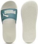 PUMA Erwachsene Popcat 20 Sandalen 43, Emerald Ice Alpine Snow Green White