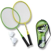 Sunflex&reg; Badminton Set Matchmaker Junior | mit 2 Schl&auml;ger, 2 Federb&auml;lle &