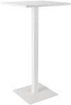 CLP Stehtisch eckig 60 cm Sharon, Bartisch quadratisch mit stabilem...