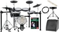 XDrum DD-650 Mesh E-Drum Kit Live Set - elektronisches Schlagzeug mit echter...