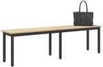 vidaXL Bank Sonoma 160 x 35 x 45 cm Holzwerkstoff, Moderner rechteckiger...