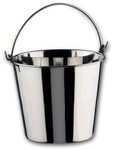 LACOR 14128 Eimer.-Garinox 28 cm, 14 L Silber