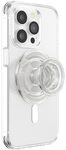 PopSockets Handy-Grip f&uuml;r MagSafe, Magnetischer Halter, Handyst&auml;nder, Clear - Clear