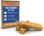 Supravit Kauk&auml;se f&uuml;r Hunde Gr&ouml;&szlig;e M 13 cm Lang I 3er Pack