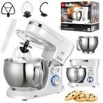 K&uuml;chenmaschine 1300W, Planetarische R&uuml;hrmaschine 5L, 6 Geschwindigkeiten + Pulse,
