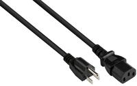 Good Connections P4530-S050 Netzkabel, 5 m, Netz-Stecker Typ B (NEMA 5-15P) an...