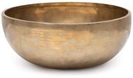 XDrum Omshanti Klangschale 25 cm, Handgemacht in Indien, Farbe: gold