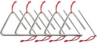 Classic Cantabile Triangel mit Schl&auml;gel 10 cm 5x Set, Schnelle Ansprache