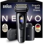 Braun NEVO Rasierer Herren Elektrisch, NEVO11015C, Schwarz | Elektrorasierer mit