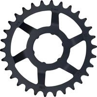 KMC Steck-Zahnkranz-03378585 Steck-Zahnkranz Schwarz 30 Z&auml;hne
