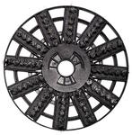 kwb by Einhell Stahl Schleifb&uuml;rste Wandbearbeitungssystem-Zubeh&ouml;r (&Oslash; 180 mm,