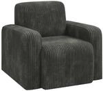 vidaXL Sessel Anthrazit Cord